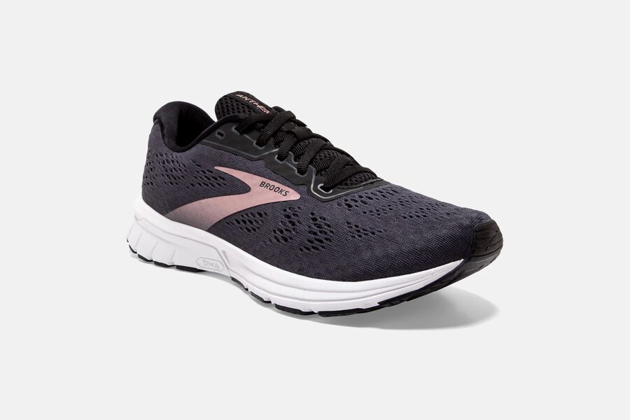 Brooks Anthem 3 Road Loopschoenen Dames - Zwart/Roze - 397254XUK